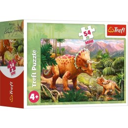 Puzzle 54 mini Niesamowite dinozaury 2 TREFL