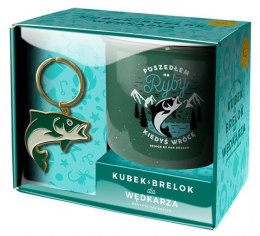 Zestaw kubek + brelok Hobby - Ryby