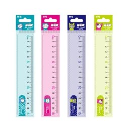 Linijka plastikowa 15cm So Many Cats mix M&G