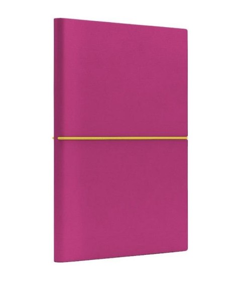 Notatnik A5 Fun M gładki różowy/cytrynowy