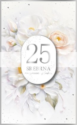 Karnet Rocznica Ślubu 25