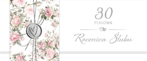 Karnet Rocznica Ślubu 30