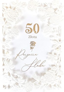 Karnet Rocznica Ślubu 50