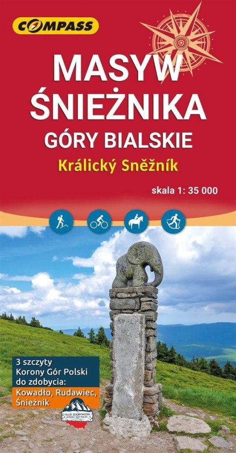 Mapa turystyczna - Masyw Śnieżnika