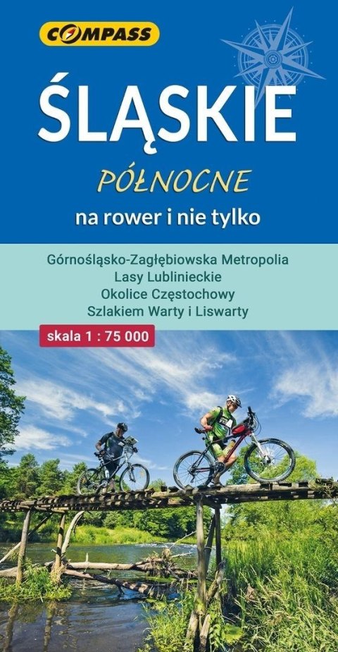 Mapa turystyczna - Śląskie północne na rower...