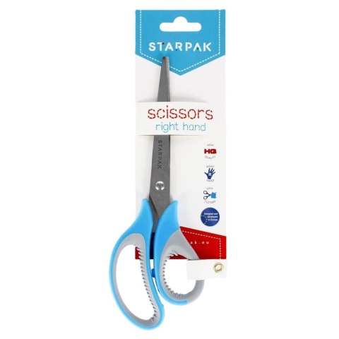 Nożyczki z gumowymi rączkami 210 mm