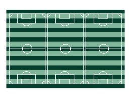 Obrus Boisko piłkarskie 120x180cm mix