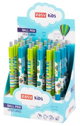 Długopis automatyczny niebieski (24szt) EASY