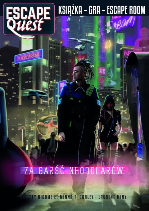 Escape Quest. Za garść neodolarów. Książka do gry