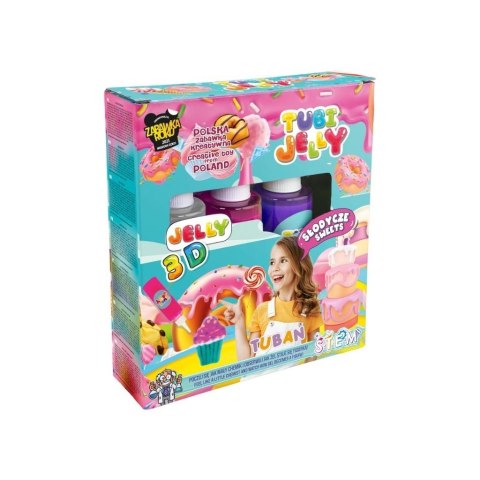 Tubi Jelly 3 kolory - Słodycze TUBAN