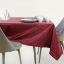 Obrus Vesta Bordowy Tłoczony Nowoczesny 110x110 AmeliaHome - TCLOTH/AH/VESTA/HMD/CLARET/110X110