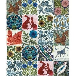 Karnet 17x14 Arts and Crafts tile designs