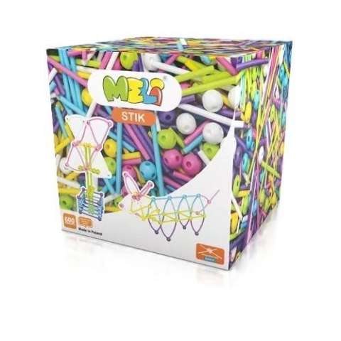 Klocki Meli Stik Pink 600szt
