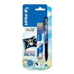 Pióro kulkowe Frixion niebieski+3 wkłady One Piece