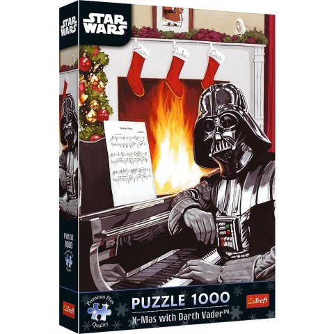 Puzzle 1000 Święta z Darth Vader TREFL