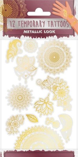 Tatuaże metaliczne Mehndi