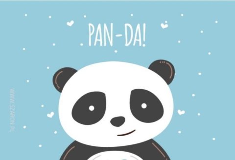 Magnes na lodówkę - Pan da!