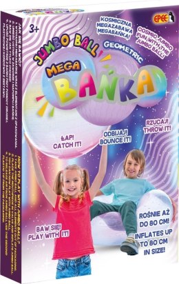 Mega Bańka - Geometric tęczowa 6