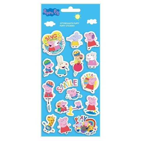 Naklejki wypukłe Peppa