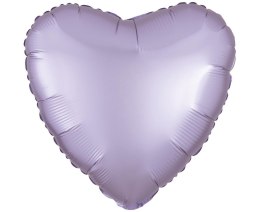 Balon foliowy Serce Satin Luxe Pastel Lilac