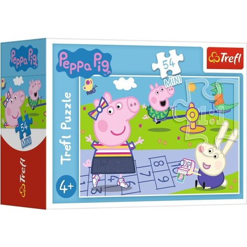 Puzzle 54 mini Wesoły dzień Świnki Peppy 3 TREFL