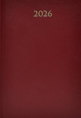 Terminarz 2026 dzienny A5 Divas brązowy