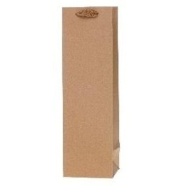 Torebka Lux kraft na butelkę 40x40x40cm ROZETTE