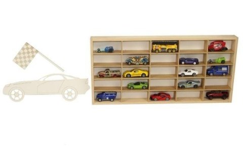 Ekspozytor na autka 25 przegródek