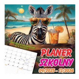 Kalendarz 2025/2026 trójdzielny planer szkolny