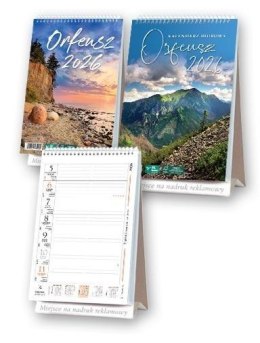 Kalendarz 2026 biurowy stojący Orfeusz MIX
