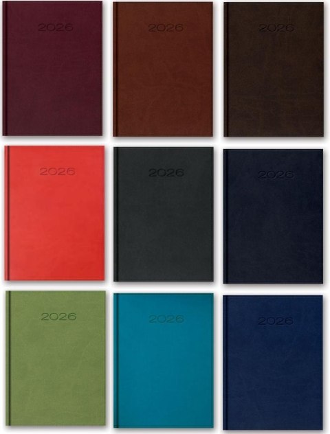 Kalendarz 2026 dzienny A5 Vivella MIX