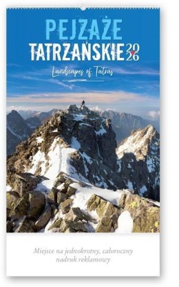 Kalendarz 2026 reklamowy Pejzaże tatrzańskie