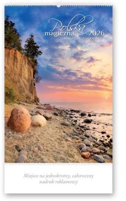 Kalendarz 2026 reklamowy Polska magiczna