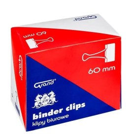 Klipy biurowe 60mm 6szt GRAND