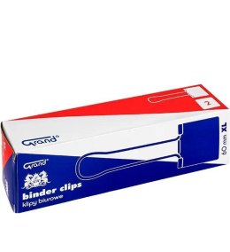 Klipy biurowe XL 60mm 2szt GRAND