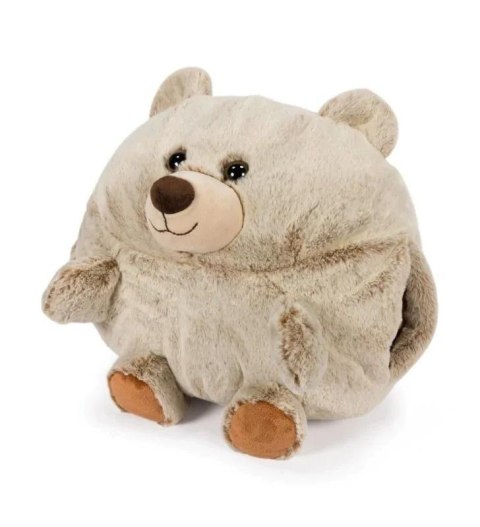 Poduszka miś i pluszowy ogrzewacz do dłoni