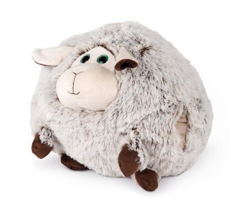 Poduszka owca i pluszowy ogrzewacz do dłoni