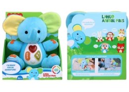 Słoń pluszowy ze światłem i muzyką