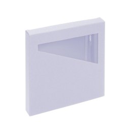 Notes A6 z długopisem liliowy w pudełku