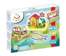 Patyczki konstrukcyjne miękkie dinozaur 34el