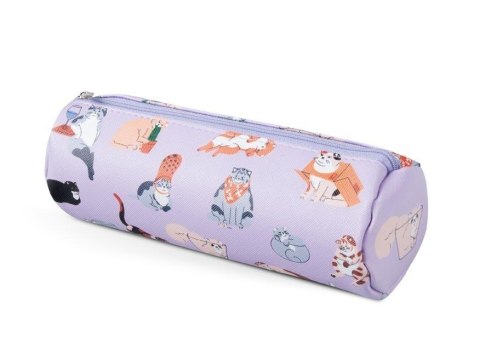 Piórnik saszetka print Koty 7x20cm