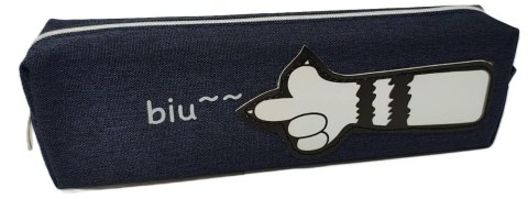 Piórnik tuba mała Łapka kota biu