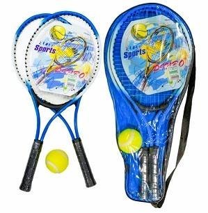 Rakietki, piłka i torba do tenisa