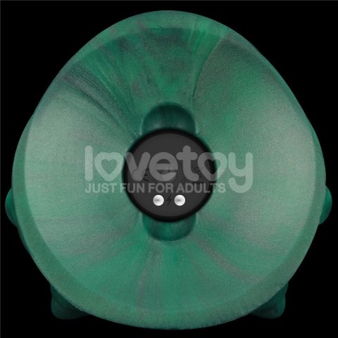 WIBRATOR SAVAGE CHARM DOUBLE-CLAW VIBRATING SILICONE DILDO 24-0584