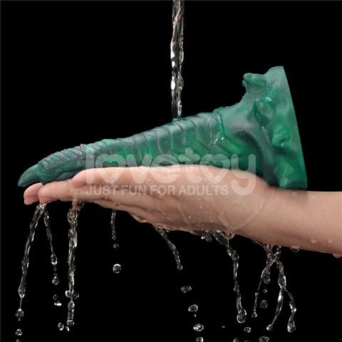 WIBRATOR SAVAGE CHARM DOUBLE-CLAW VIBRATING SILICONE DILDO 24-0584