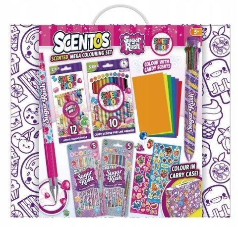 Walizka do pokolorowania fioletowa