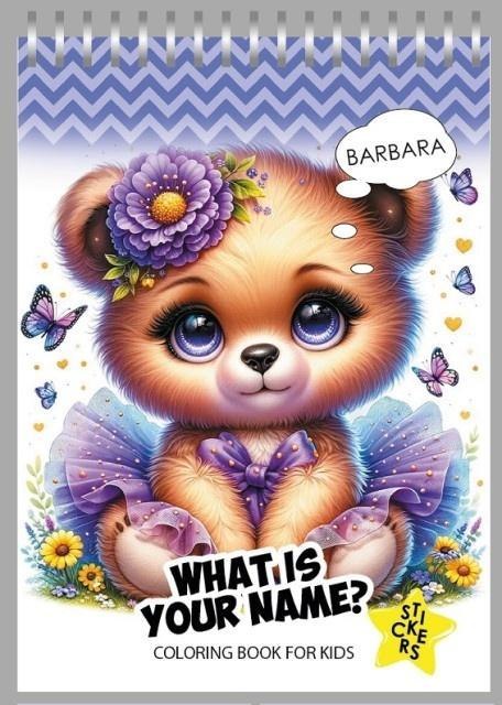 Kolorowanka 105x148 z naklejkami Urocze zwierzątka