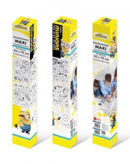 Kolorowanka podłogowa 50x70cm Minionki