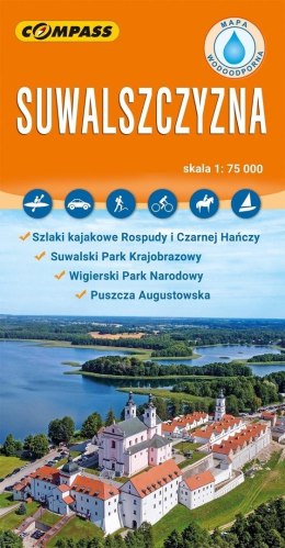 Mapa turystyczna - Suwlaszczyzna laminowana