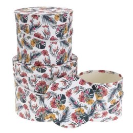 Pudełko Flower Box 3szt kwiaty ROZETTE